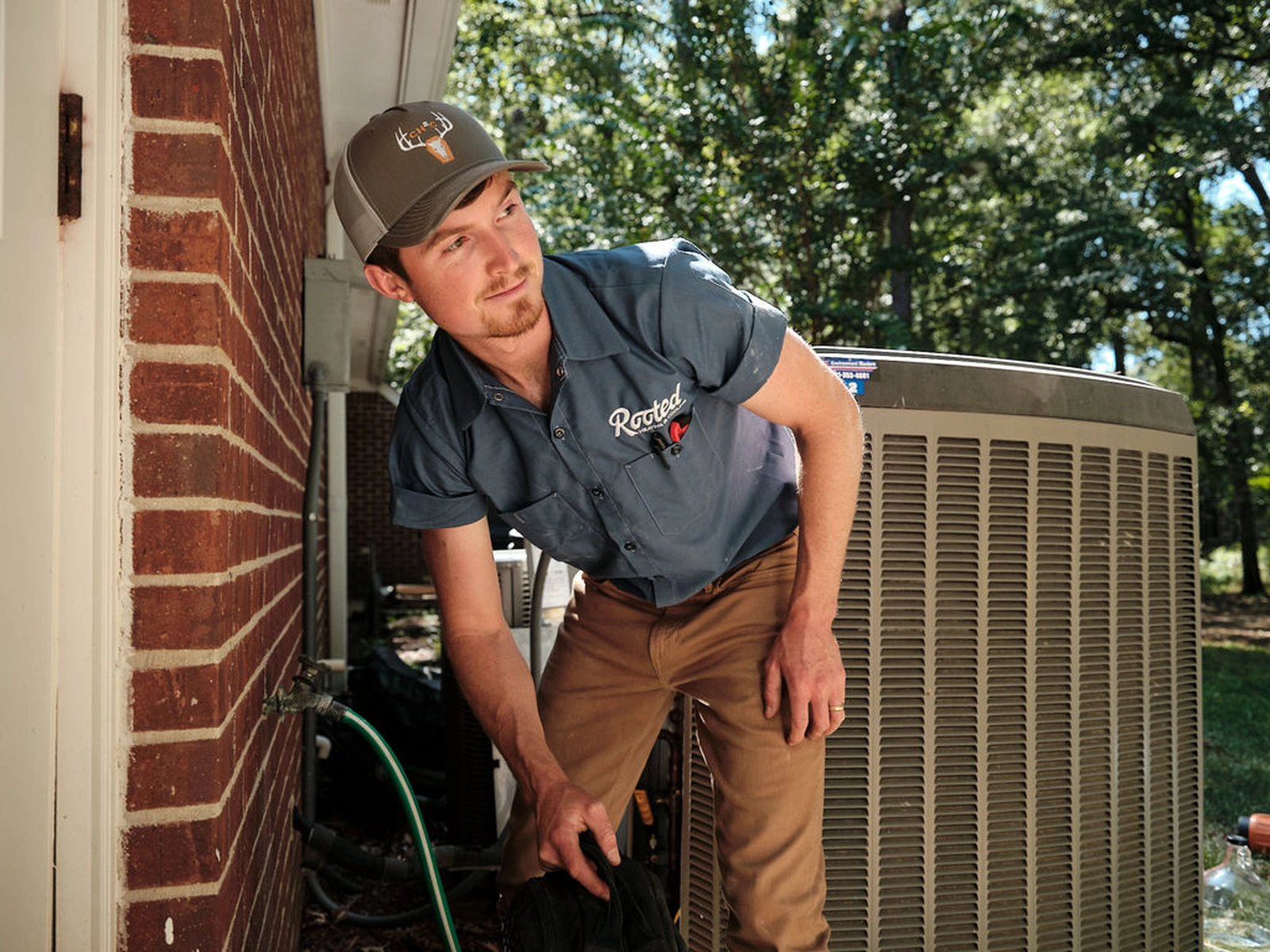 Right-sized AC installation in a Jackson, MS home